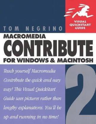 Macromedia Contribute 2 for Windows and Macintosh