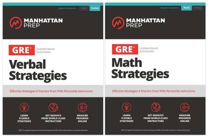 GRE Math & Verbal Strategies Set