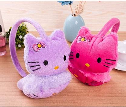 ADI Traderss Hello Kitty Earmuff (Pack of 2) Random Color Ear Muff