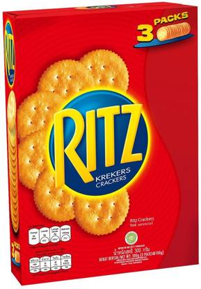 Mondelez International Ritz Crackers,300g Sweet & Salty Biscuit