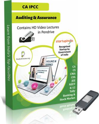 Study At Home Auditing & Assurance (Including MCQ's) | CA IPCC Paper 6 | Video Lecture