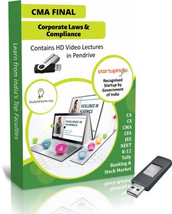 Study At Home Corporate Laws & Complaince | CMA Final Paper 13 | Video Lecture