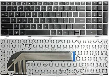 TechSonic Laptop Keyboard For HP Probook 4540S 4540 4545S 4740S Internal Laptop-size Laptop Keyboard Compatible with Desktop, Laptop, Mac