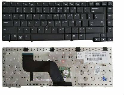 TechSonic Laptop Keyboard For HP EliteBook 8440P 6550P with Mouse Internal Laptop-size Laptop Keyboard Compatible with Desktop, Laptop, Mac