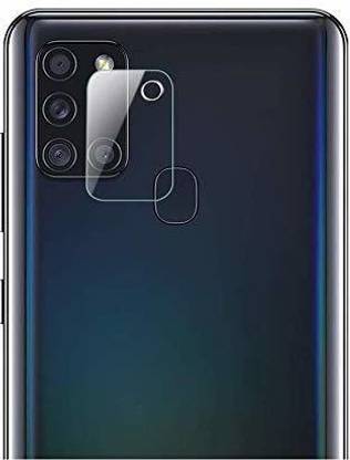 ShopeeQ Back Camera Lens Glass Protector for Samsung Galaxy A21s, Samsung A21s, Back Camera glass Material with Installation Kit