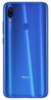 MobileMantra Redmi Redmi Note 7S Back Panel  (Blue) Back Panel