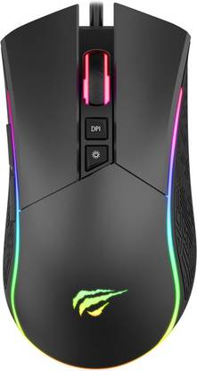 Havit MS1001-RGB Gaming Mouse Wired Ambidextrous Optical  Gaming Mouse