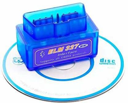 SPANTER Mini ELM327 Bluetooth V2.1 ELM 327 Car Code Reader OBD2 Car Diagnostic Tool OBD Reader