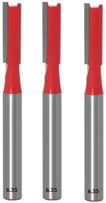 ALPHABET 6.35 MM SHANK TS-10 ( CUT SIZE 6 X 20 MM) STRAIGHT ROUTER BIT Rotary Bit Set