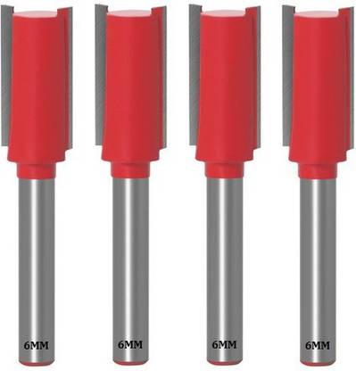 ALPHABET 6MM SHANK ( Dia. 12 MM) STRAIGHT TRIMMER ROUTER BIT Rotary Bit Set