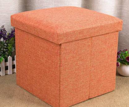 GTC Portable & Foldable Storage Stool for Living Room Stool