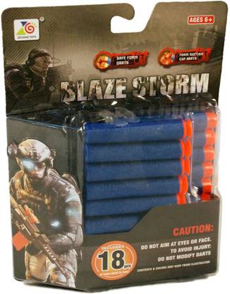 Toyshack Dart (with 9 soft darts & 9 suction cup darts) Guns & Darts