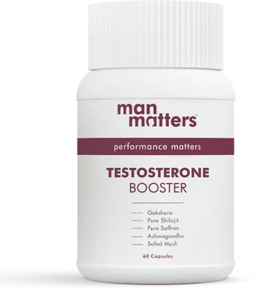 Man Matters Shilajit, Ashwagandha and Gokshura Testosterone Booster