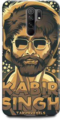 INDICRAFT Back Cover for Redmi 9 Prime SHAHID KAPOOR, KABIR SINGH