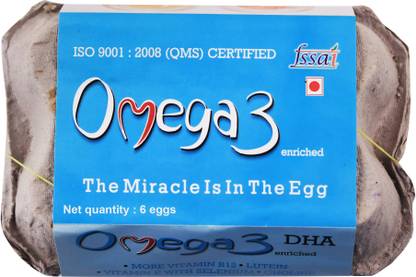 Eggon Omega-3 Enriched Hen White Eggs