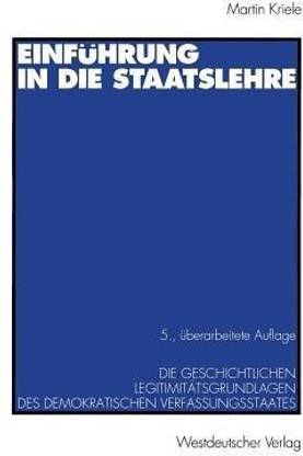 Einfuehrung in die Staatslehre