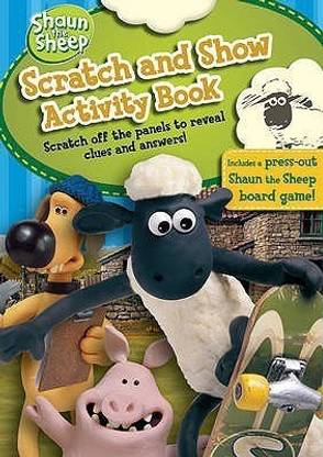Shaun the Sheep Scratch and Show Activity Book