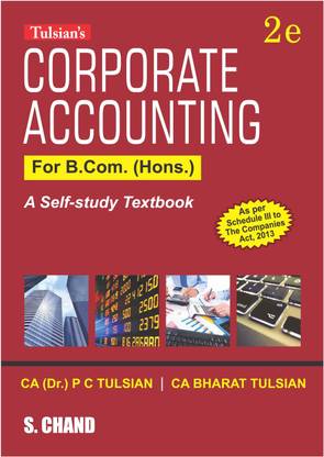 Corporate Accounting for B. com  - A Self - study Textbook