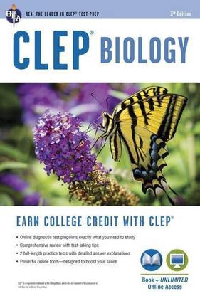 Clep(r) Biology Book + Online