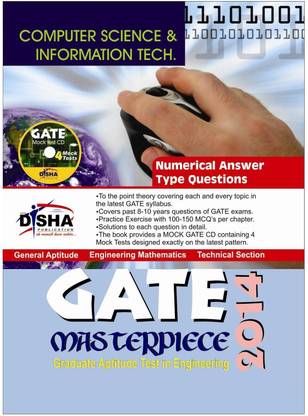 GATE Masterpiece Computer Science and Information Technology Exam 2014 with 4 Mock Test