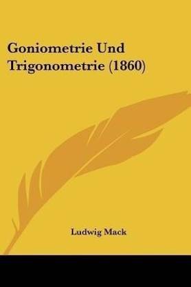 Goniometrie Und Trigonometrie (1860)
