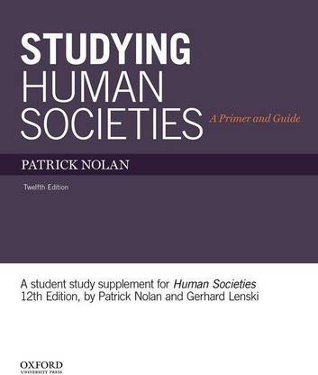 Studying Human Societies
