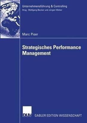 Strategisches Performance Management