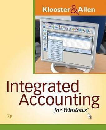 Integrated Accounting for Windows (with Integrated Accounting Software CD-Rom)