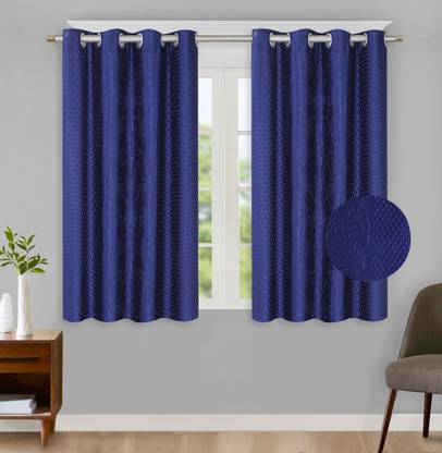 Flipkart SmartBuy 152 cm (5 ft) Polyester Window Curtain (Pack Of 2)