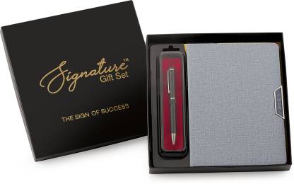 Signature 2021 Frisco Diary Giftset with Cello Origin Ball Pen - A5 Diary Ruled 335 Pages