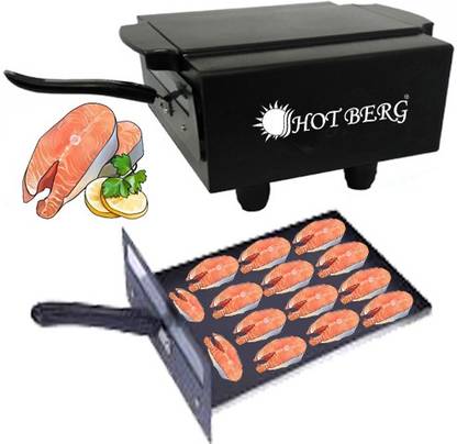 HOT BERG Peculiar Non-Stick Trey Electric Tandoor 2 Year Warranty Heating Element with Auxiliary Equipment 14 inches Electric Tandoor