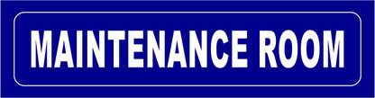 madhusigns Maintenance Room Emergency Sign