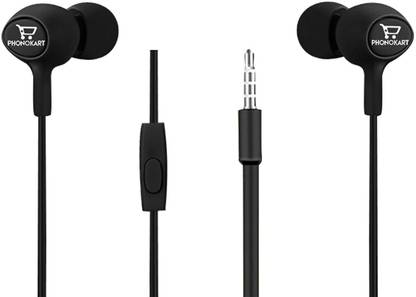 PHONOKART earphone with mic Wired