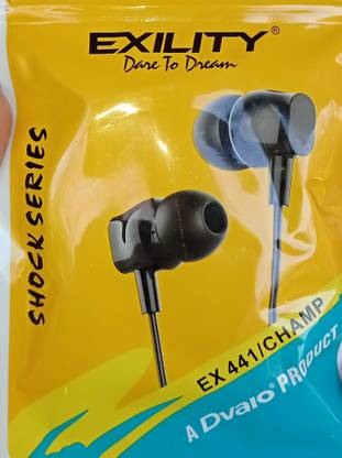 DVAIO Exility Shock Series Earphone (EX 441) Wired Gaming