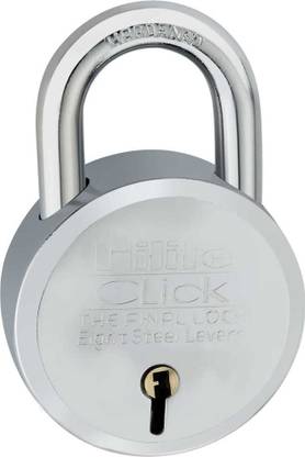 Hilife Round 65mm Click Auto-Push Lock Padlock