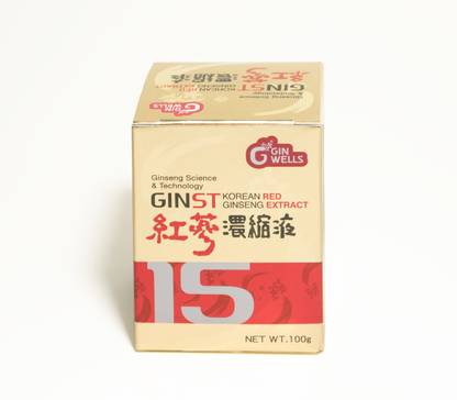 GINST 15 KOREAN RED GINSENG EXTRACT 100G Lubricant