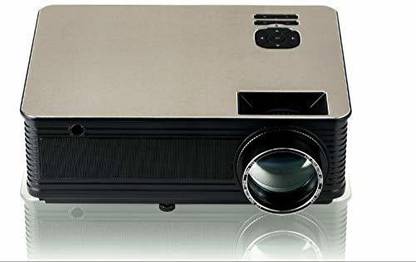 VIEWZONE Projector V4 Full HD 5500 Movie Projector Office Projector Tuition Projector (5500 lm) Portable Projector