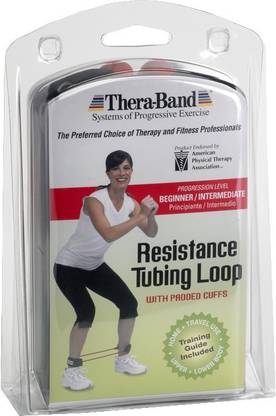 Theraband Loop with Padded Cuff Resistance Tube