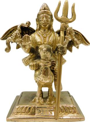 vinayakmoorti shani dev ki murti shani dev murti brass shani dev ki murti bada size shani dev ji ki murti shani dev ki murti for temple shani dev idol Decorative Showpiece  -  13 cm