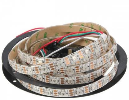 JSE Neo pixel led strip 1mtr (60leds/mtr) ws2812b for arduino Projects- non waterproof Light Strip