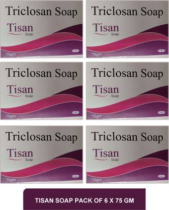 Tisan Soap - moisturizing soap(pack of 6)75g