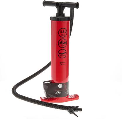 QUECHUA by Decathlon Double Action Hand Pump 5.2l And 7 Psi Bicycle Pump
