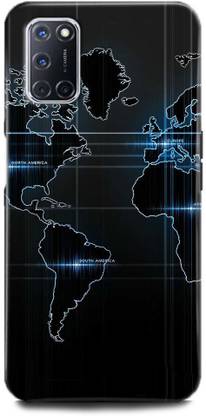 MP ARIES MOBILE COVER Back Cover for Samsung Galaxy A51 WORLD MAP, SATELLITE MAP, EARTH MAP PRINTED
