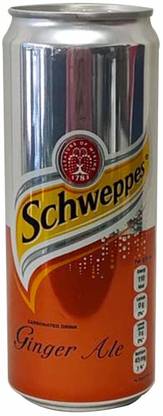 Schweppes Ginger Ale Can