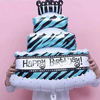 Raze Printed 3D Printed Cake Shape Balloon Balloon