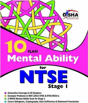Mental Ability for Ntse for Class 10 (Quick Start for Grade 7, 8, & 9)