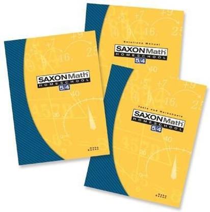 Saxon Math 5/4 Homeschool: Complete Kit 3rd Edition