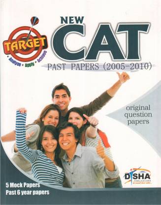 Targat New CAT  - 5 Mock Papers and Past 6 Year Papers