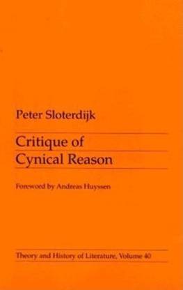 Critique of Cynical Reason