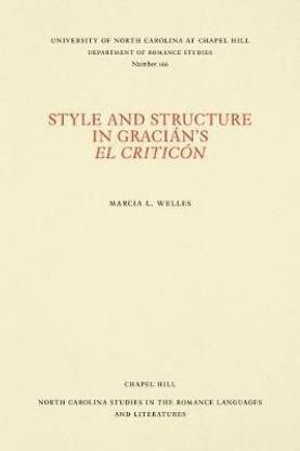 Style and Structure in Gracian's El Criticon